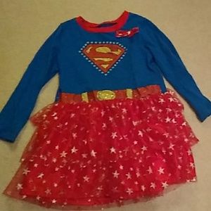 Girls Supergirl costume size 4